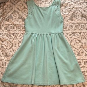 Silver studded dress